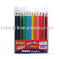 jumbo wooden color pencil/ colored pencils